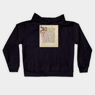 Beautiful Illuminated Manuscript Kids Hoodie